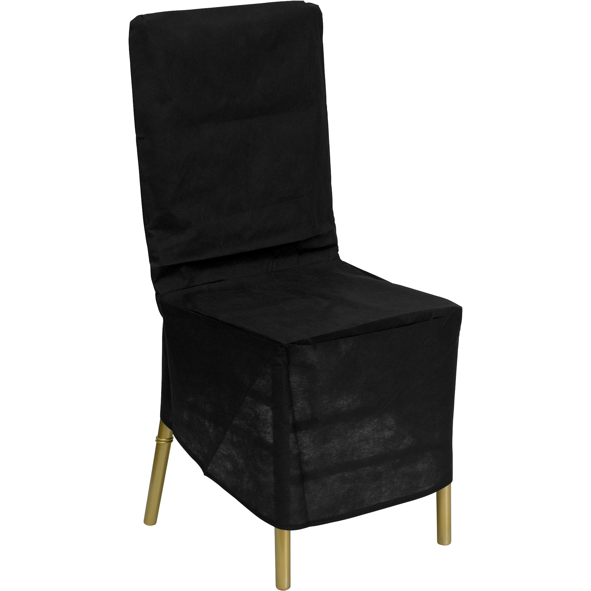 Flash Furniture Chiavari Chair Storage Cover, Black, Fits Chairs up to 16in.W x 18 1/4in.D x 35in.H, Model# LECOVER